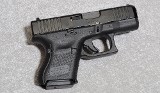 Glock 26 Gen. 5 Pistol, 9mm Luger, 3.43 Inch Barrel, 1 3/8 lbs.
