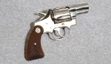 Colt Detective Special Revolver, .38 Special, 2 Inch Barrel, 1 1/2 lbs.