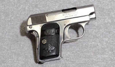 Colt Automatic 25 ACP. 2" Pocket Pistol