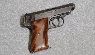 JP Sauer & Sohn 38 H First Model Pistol, 7.65 Caliber, 3 1/4 Inch Barrel, 1 5/8 lbs.