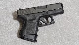 Glock 27 Pistol, .40 S&W, 3.42 Inch Barrel, 1 1/2 lbs.
