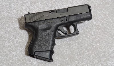 Glock 27 Pistol, .40 S&W, 3.42 Inch Barrel, 1 1/2 lbs.