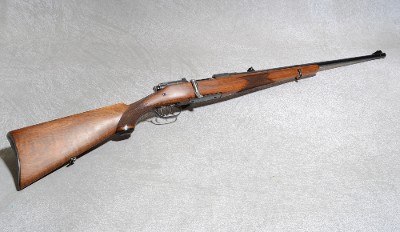 Steyr Rifle, 8x60 Magnum, 24 Inch Barrel, 7 1/2 lbs.