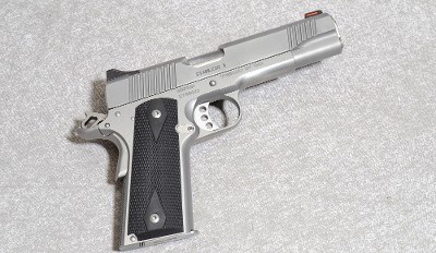 Kimber Stainless II Pistol, .45 Auto, 5 Inch Barrel, 2 1/2 lbs.