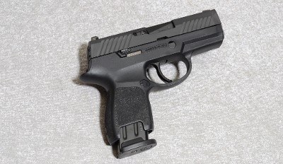 Sig Sauer P320 Pistol, 9mm Luger, 3.5 Inch Barrel, 1 5/8 lbs.