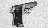 Carl Walther PPK/S Pistol, .22 Long Rifle, 3.35 Inch Barrel, 1 1/2 lbs.