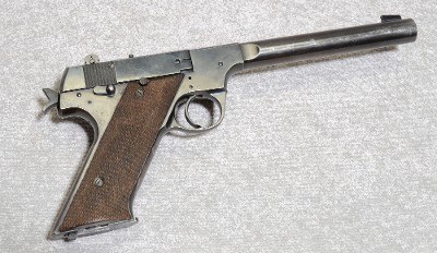 High Standard H-D Military Pistol, .22 Long Rifle, 6.75 Inch Barrel, 2 5/8 lbs.