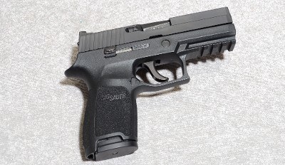 Sig Sauer P250 Pistol, .45 Auto, 4 Inch Barrel, 1 7/8 lbs.