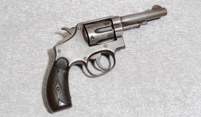 Smith & Wesson Revolver, .32 Winchester, 4 Inch Barrel, 3 lbs.