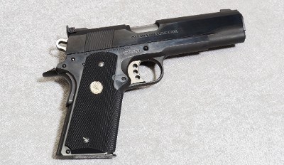 Colt Gold Cup Trophy Pistol, .45 Auto, 5" Barrel, 2 1/2 lbs. - Image 1 of 7