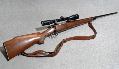 Interarms Mark X Rifle, 7mm Remington Magnum, 24" Barrel, 9.25 lbs - Image 1 of 9