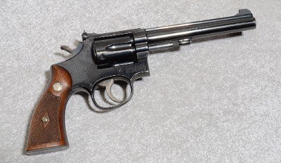 Smith & Wesson 17 (k-22 Masterpiece) Pistol, .22 Long Rifle, 6" Barrel, 2.5 lbs. - Image 1 of 6