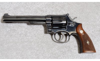 Smith & Wesson 17 (k-22 Masterpiece) Pistol, .22 Long Rifle, 6" Barrel, 2.5 lbs. - Image 2 of 6