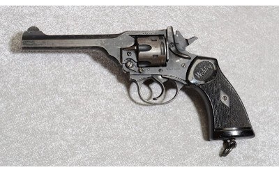 Webley & Scott Mark IV War Finish Pistol, .38 Caliber, 5" Barrel, 1.75 lbs. - Image 2 of 6