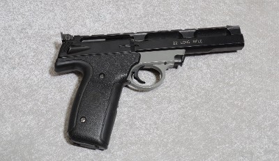 Smith & Wesson 22 A-1 Pistol, .22 Long Rifle, 5.5" Barrel, 2.25 lbs. - Image 1 of 5