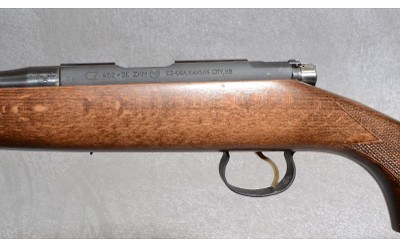 CZ 452 2E Rifle, .22 Long Rifle, 28.6" Barrel - Image 8 of 10