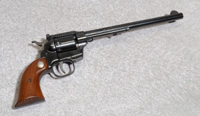 High Standard Longhorn Convertible Pistol, .22 Caliber, 9.5" Barrel, 2.5 lbs. - Image 1 of 6