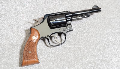 Smith & Wesson 12-3 Revolver, .38 Special, 4" Barrel, 1 1/4 lbs. - Image 1 of 6