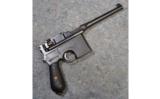 Mauser with Broom Handle Holster. - 1 of 9