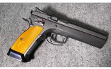 CZ ~ CZ 75 Tactical Sport Orange ~ 9 mm Luger - 1 of 10