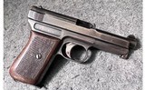 Waffenfabrik Mauser ~ Model 1914 ~ 7.65 mm - 1 of 8