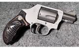 Smith & Wesson ~ Airweight 637-2 ~ .38 Special + P - 1 of 8