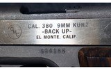 OMC ~ Back Up ~ 380 ACP - 5 of 5