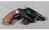 Colt ~ 38 Detective ~ .38 S&W Special