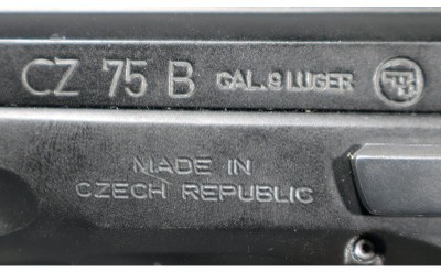 CZ ~ 75 B ~ 9MM Luger - Image 8 of 9