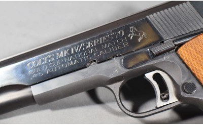 Colt~MK IV Series 70 Gold Cup~.45 Auto - Image 5 of 7