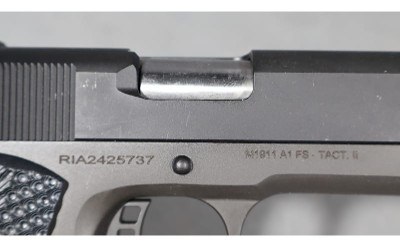 Rock Island Armory~M1911 A1 FS-Tact. II~.45 Auto - Image 4 of 5