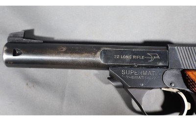 High Standard~Supermatic Citation~.22 Long Rifle - Image 6 of 6