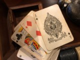 Antique traveler's casino case with roulette, poker, with engraved Whitneyville Armory .22 - 7 of 15