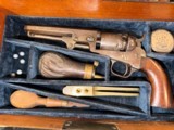 Antique Colt .31 1849 pocket pistol in 1800's gambling kit - 7 of 15
