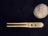 Antique Colt .31 1849 pocket pistol in 1800's gambling kit - 13 of 15
