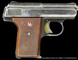 RECK	Model P8	Semi auto pistol	.25acp (6.35mm)
- 1 of 2