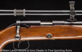 WINCHESTER Model 52C Target rifle .22LR with Lyman 20x scope and case - 4 of 6