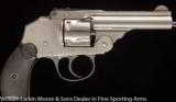 US Revolver Co. Tip-Up .32 S&W Short 3" Nickel - 1 of 4