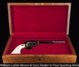COLT SAA Custom Shop for Mzuri Safari Foundation .45LC 7 1/2" Engraved with ivory grips - 4 of 5