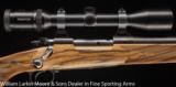 WINCHESTER Custom rifle Pre-64 M70 .458 win Swarovski scope Exhibition quality wood - 1 of 6
