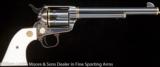 COLT SAA by Colt Custom Shop for Mzuri Safari Foundation .45 7 1/2" Factory engraved Ivory grips - 1 of 4