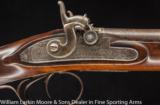 MANTON London Percussion converted from flintlock SxS 16ga Mfg approximately 1816 - 1 of 6