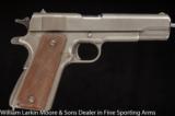 ITHACA 1911 A1 .45 G.I. Issue All Original with holster - 1 of 4