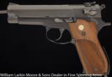 SMITH & WESSON Model 39-2, 9mm para, 4" Blue with checkered walnut grips, Fully adjustable rear sight
- 2 of 4
