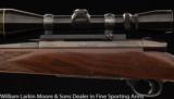 WEATHERBY Mark V Deluxe 7mm Weatherby mag 24" Lightweight barrel, Leupold 3x9 AO scope with dot reticle - 3 of 6
