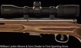 SAVAGE Model 93 BTVS (Brown Laminated, Thumbhole, Varmint ,Stainless) .22WMR Nikon Pro Staff 2x7x32 scope included - 3 of 6