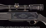 BROWNING BAR Mark II Safari .300 win mag with Burris Euro Diamond 30mm 3-12x50 scope - 3 of 6