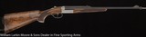 CHAPUIS Model RGEX Series III Multi-caliber two barrel set .22 Hornet / .30-30 win Upgraded wood cased NEW - 1 of 8
