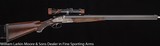 J.P. SAUER Pre War Sidelock Drilling 16ga 9.3x72r Kahles scope VERY NICE - 1 of 6