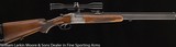 MERKEL Model 203E Two barrel set shotgun & Combination gun 12ga o/u & 12ga/7x65r Zeiss scope cased Mfg 1970 - 10 of 11